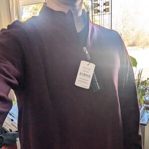 Quarter zip sweater / pull over